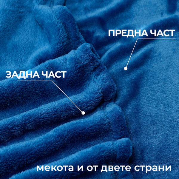 Sinyo-2 Пухкаво одеяло в синьо ХИТ 200/210