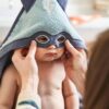 Дизайнерски детски хавлиен халат Супер Герой