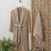 Луксозен халат и кърпи в кутия Император